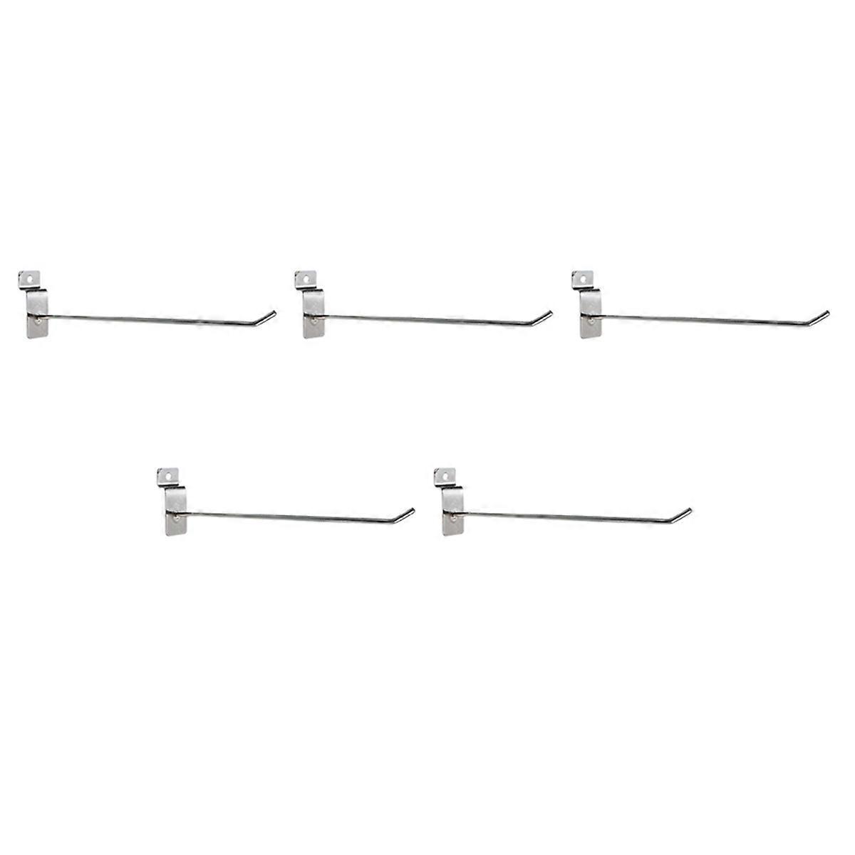 125 x Single Hook Pin Shop Display Fitting Hanger 200mm