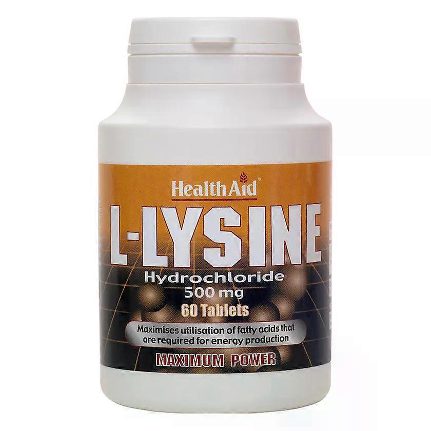 Βοήθεια για την υγεία L-λυσίνη HCI 500mg, 60 δισκία