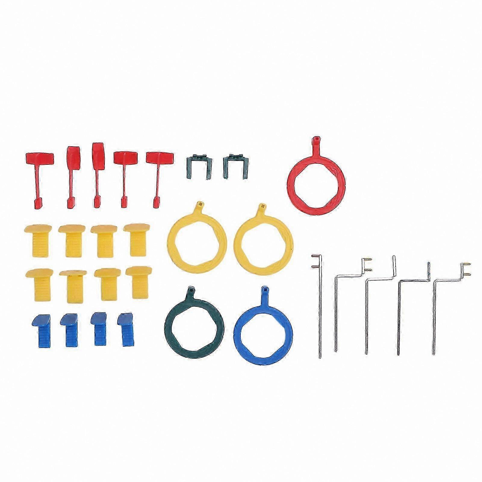 Nozzle Drill Bit Kit for 3D Printers - 9 Sizes: 0.2mm to 1mm