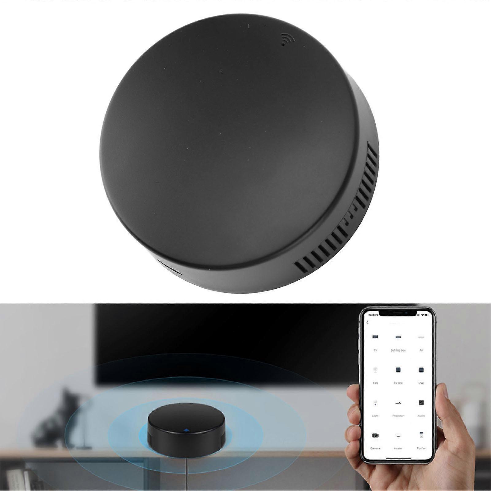 WiFi IR Remote Control 3-in-1 with Temp Humidity Sensor 63x63x23mm