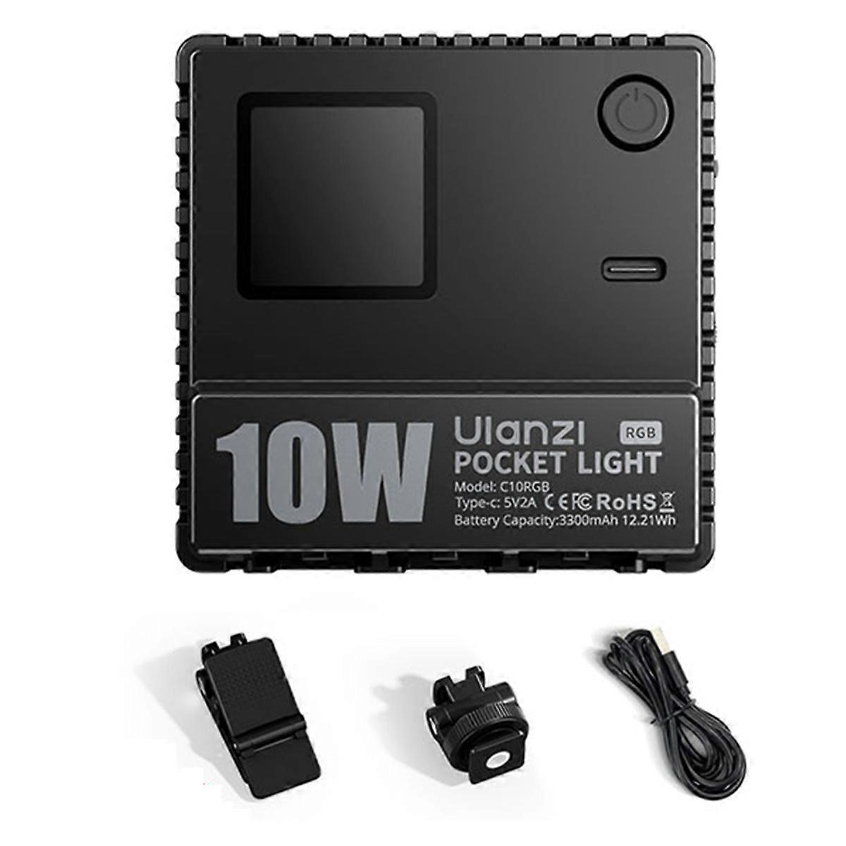 C10RGB Fill Light Pocket Power 10W RGB Video Light