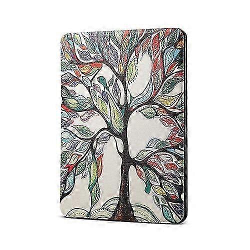 Miracle Tree Pattern Horizontal Flip PU Leather Protective Case for...