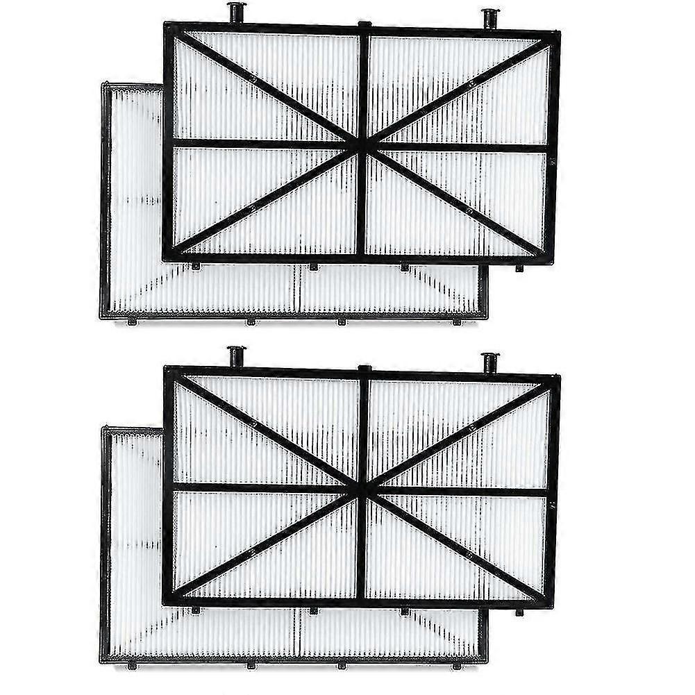 Pool cleaning filters, 4-piece set, durable and washable, suitable for multiple models of robotic cleaners