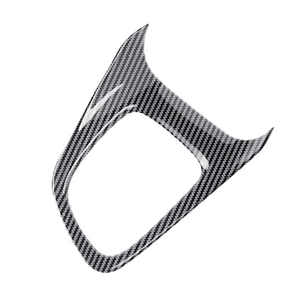 Carbon Fiber Gear Shift Panel Control Panel Decal Interior Modification for Yaris 2021 2022 RHD