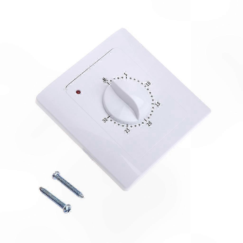 Programmable Digital Timer Switch with 30-Minute Settings for Electrical Appliances