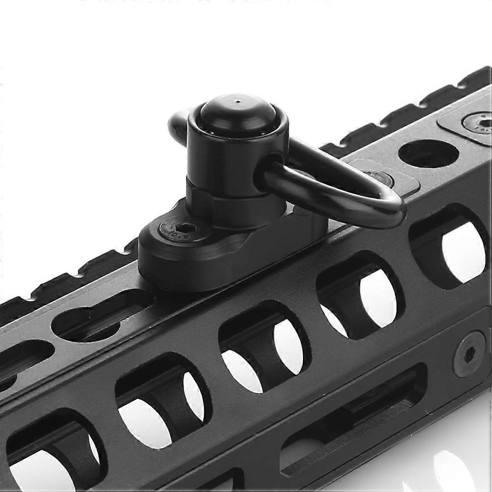 Mlok 1.25 Inch Swivels Mount Quick Detach Metal Loop Base Kit with Screws Nut Wrench