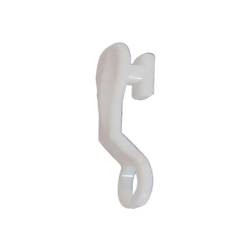 ZHOUBA 40Pcs Window Curtain Rod Slide Rail Track Glider Drape Pole Runner Loop Hook