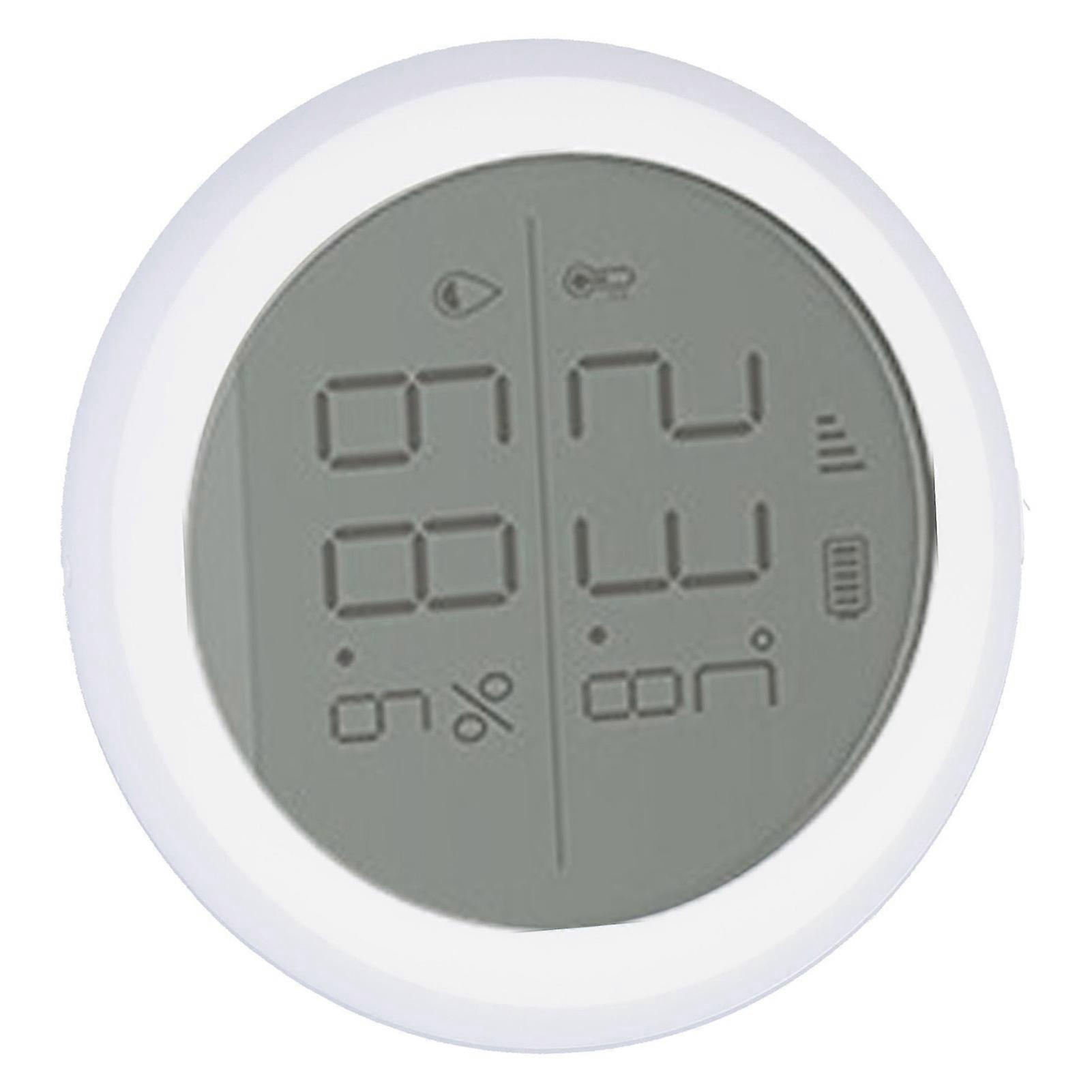 Smart Temperature Humidity Sensor Controller with LCD Display, 5℃-40℃, ABS, Battery Powered