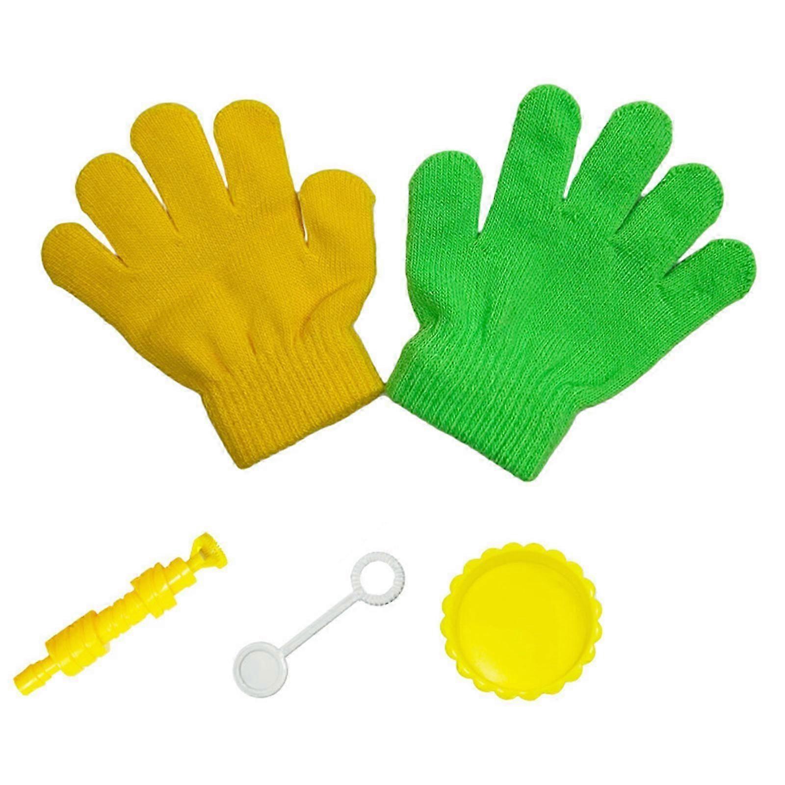 Mini Bubble Racket Toy Bubble Toss Game Blow Catch and Toss Bubbles Perfect for Backyard Fun and Carnival Parties