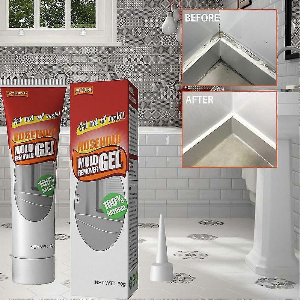 Wall Mold Mildew Remover Cleaner Caulk Gel Pool Tile Gap Spot Mold Remover Washing Machine Bathroom Mildew Gel
