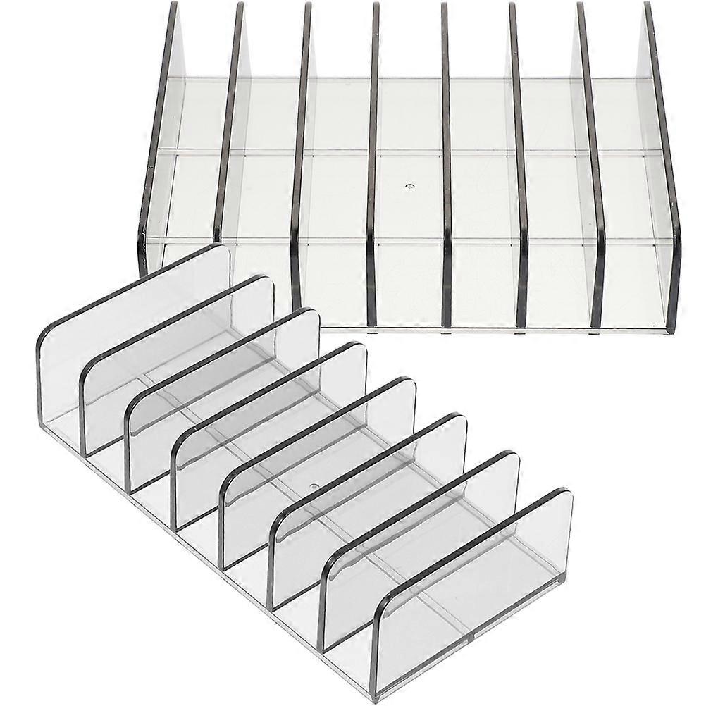 Makeup Stand Organizer Case for 6Pcs Cosmetics Storage