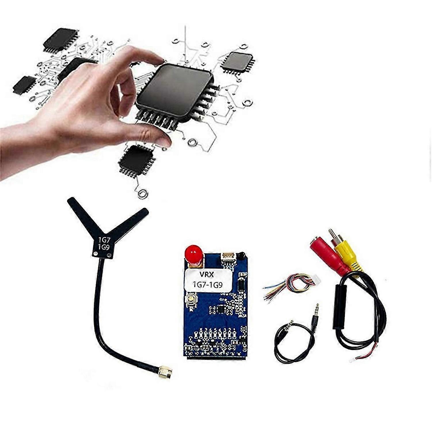 1.7G-1.9G FPV VRX 8CH FPV Video Receiver Module