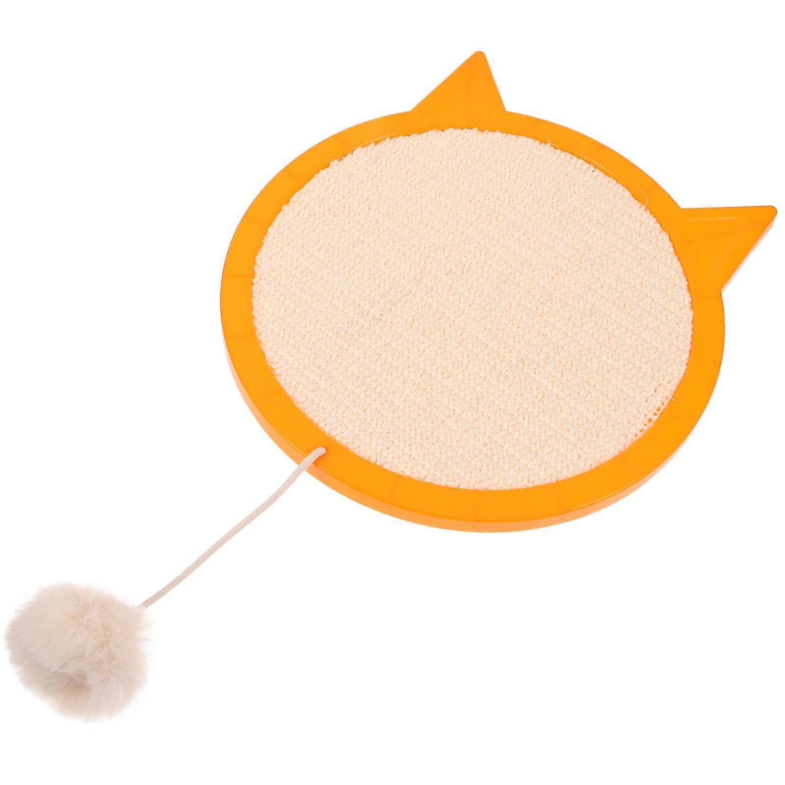 Grinding Claws Mat Wooden Cushion for Cat with Suction Cup 2Pcs Set