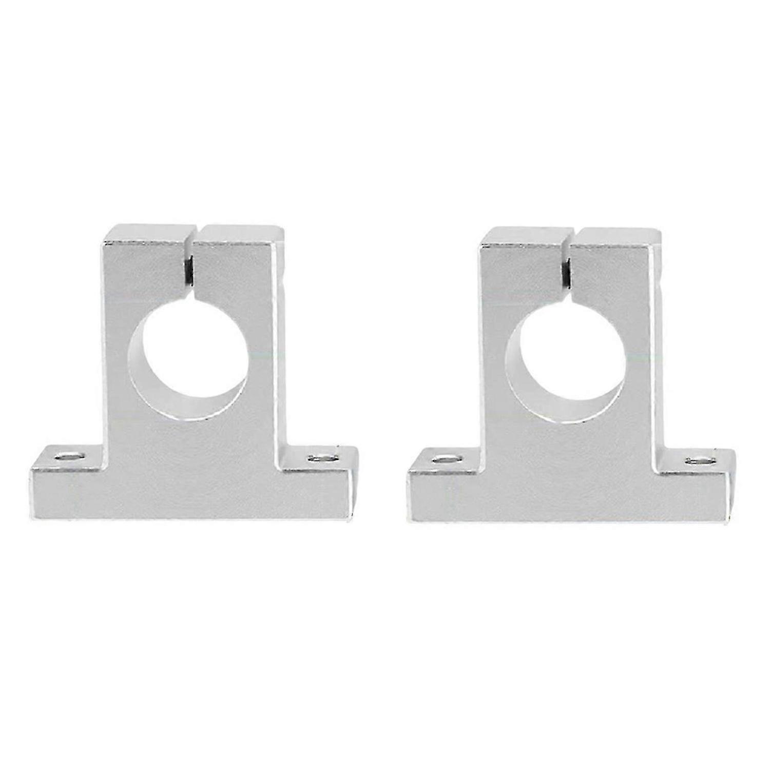 2 Pcs Linear Motion Rail Clamping Rod Rail Coupling Mount SK10 10mm