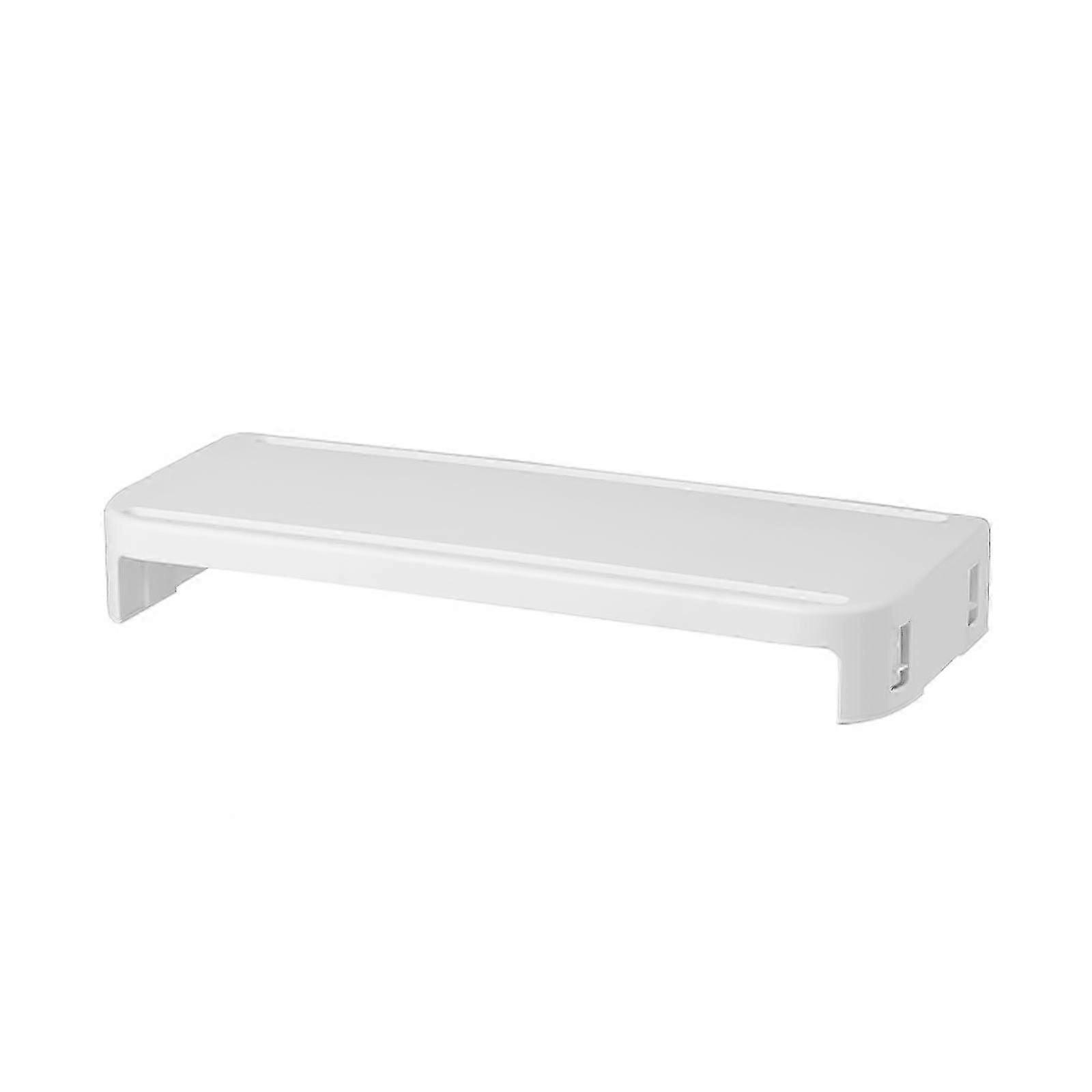 Desk Rectangular Screen Stand for Screens Risers Height Adjustable Provides Storage Increase Air Prevent Overheating apricot