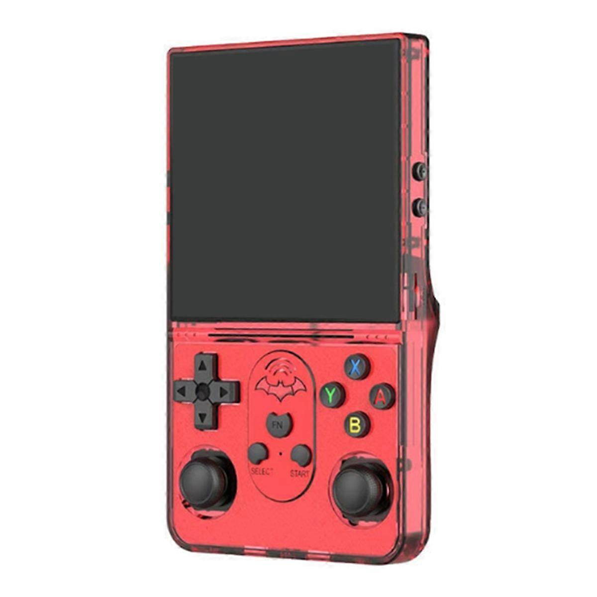 S600 Retro Game Console 64G Open Source Linux 4.0Inch IPS Screen Portable Handheld Video Player with 18000+ Games Red