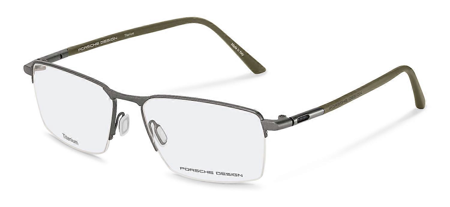 Eyewear Frames Porsche Design P8765 C000 grey/olive 57/16/145 MAN