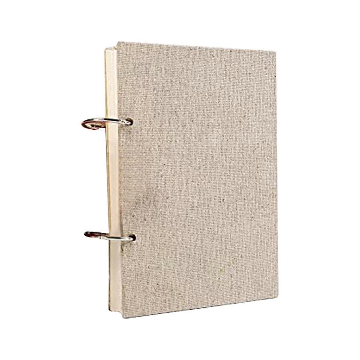 Retro Spiral Sketchbook Linen Hardcover 120 Pages 160GSM(32K)