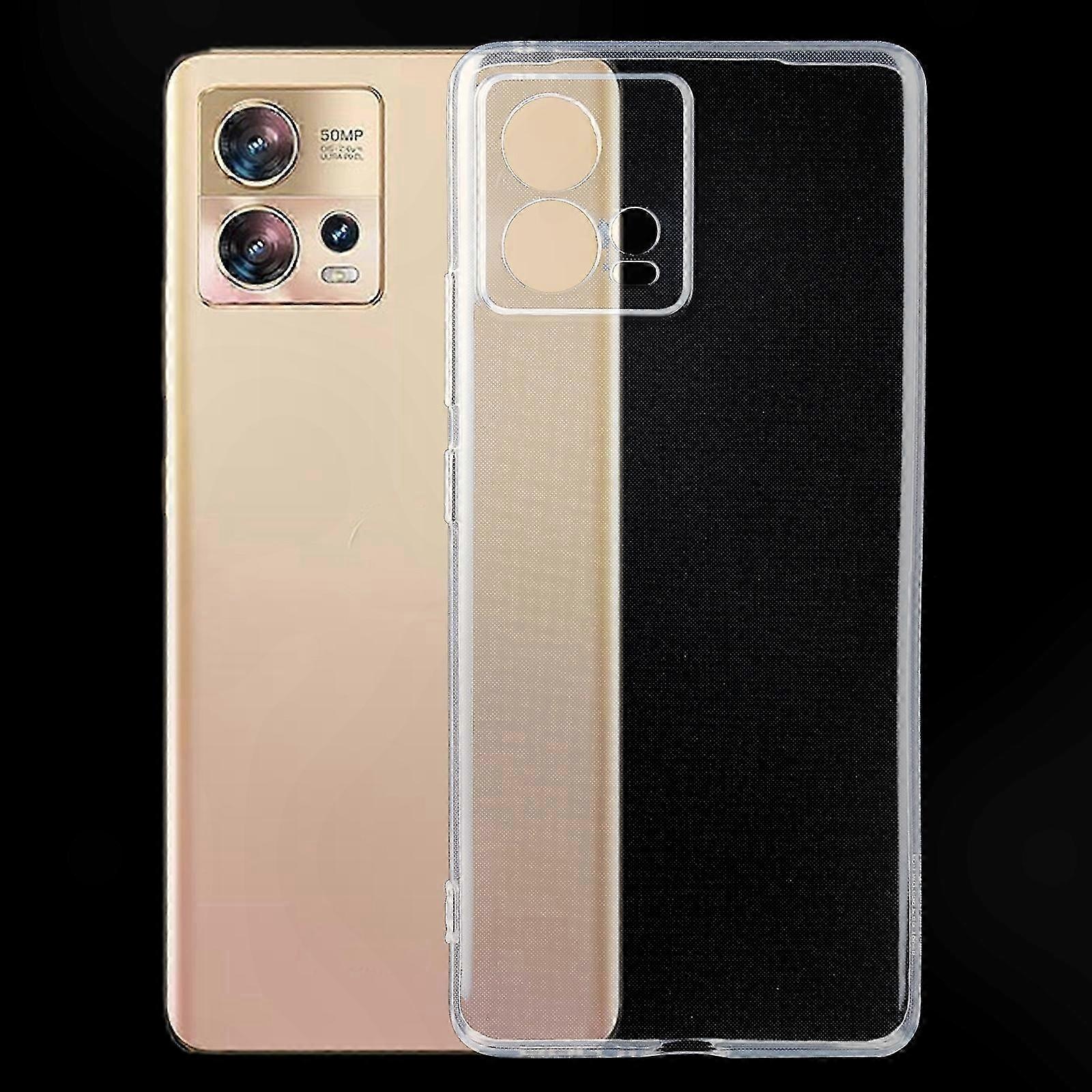 Slim Clear TPU Cover for Edge 30 Fusion Phone Models