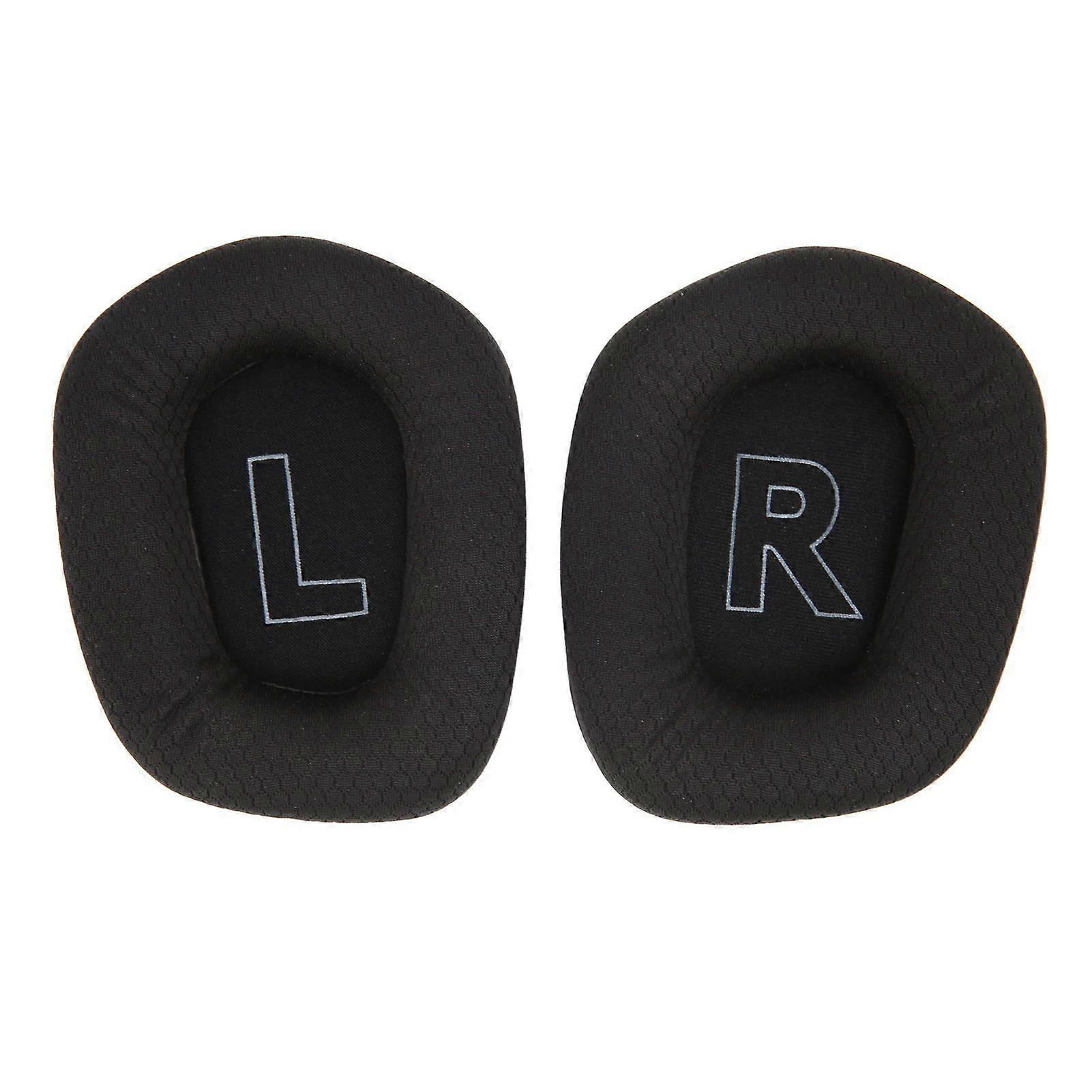 Earpads Cushions Breathable Comfortable Elastic Replacement Ear Pads for Logitech G733 Headphones Black
