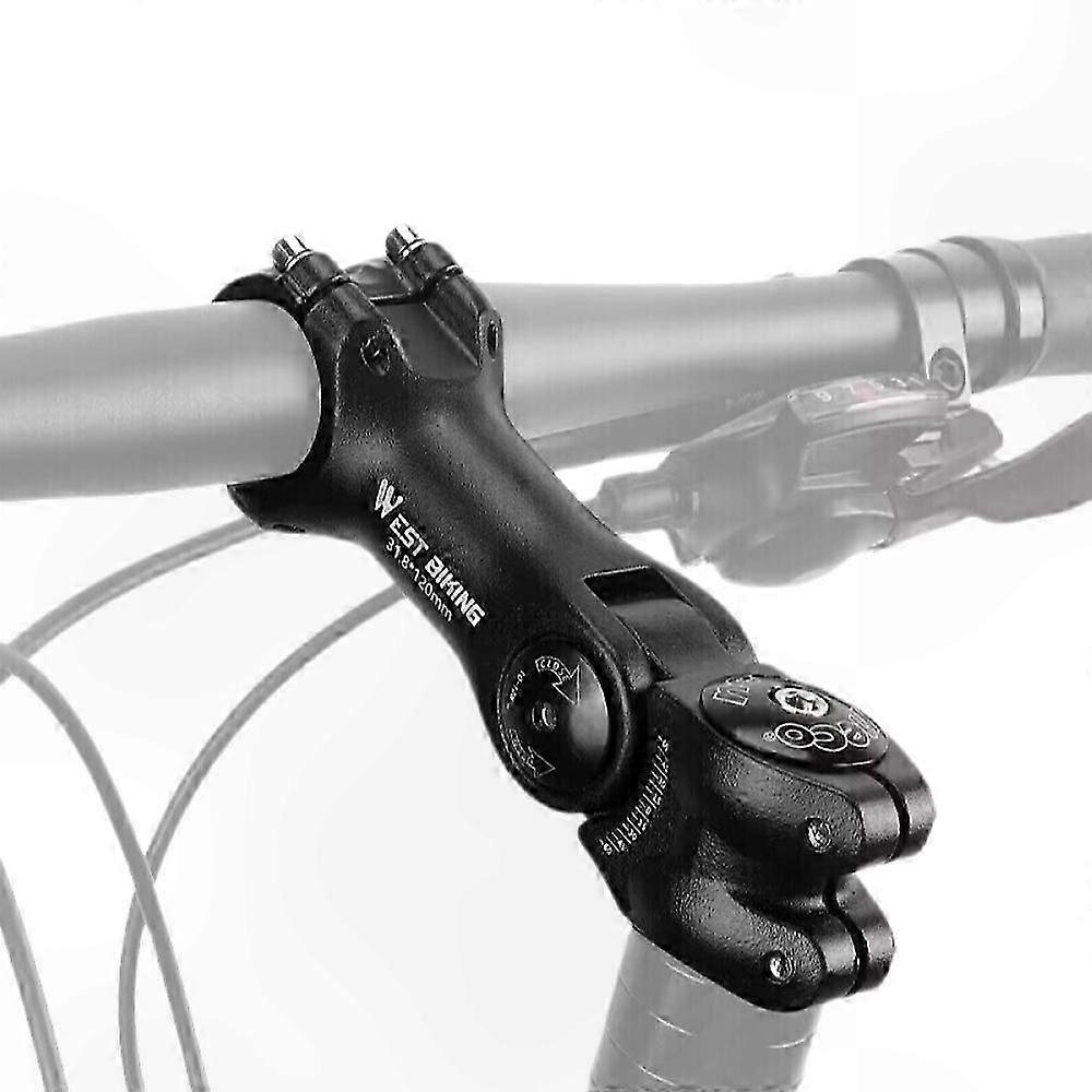 Adjustable Bicycle Stem Made of Aluminum Alloy for Most Bikes - Sturdy and Simple to Install