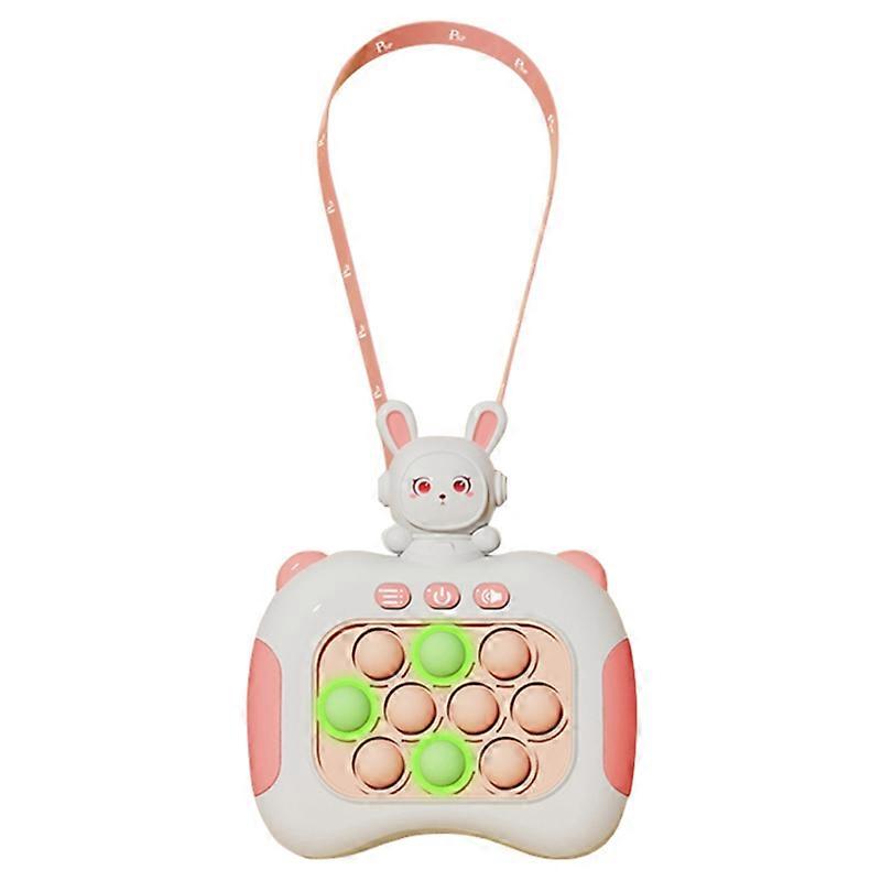 Quick Push Bubble Game Fidget Game Handle Anti-Stress Toys B