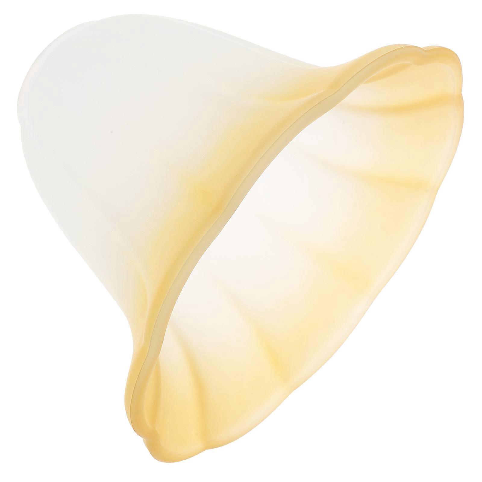Replacement Glass Lamp Shade for Pendant Lamp 3Pcs Beige Design