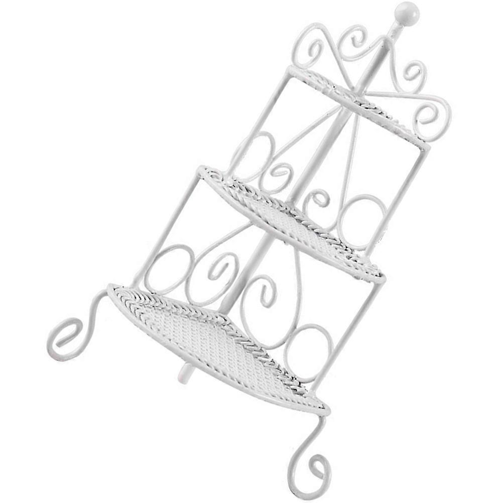 Modern Doll Display Rack Designed For Children To Decorate Room Spaces With Miniature Style 4Pcs