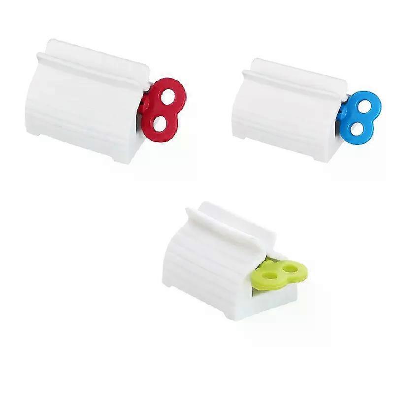 3pcs Toothpaste Squeezer Manual Squeezer Clip Toothpaste Dispenser Holder Device Rolling Rack Press Household Bathroom Supply