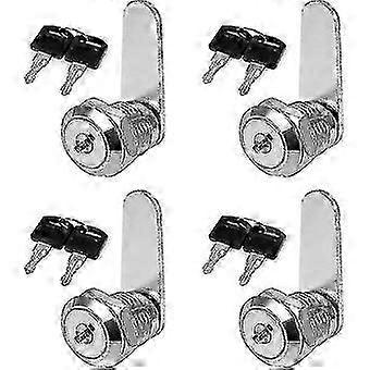 Replacement Lock Furniture Lock, Mailbox Lock, Drawer Lock 25mm, 4 Pieces