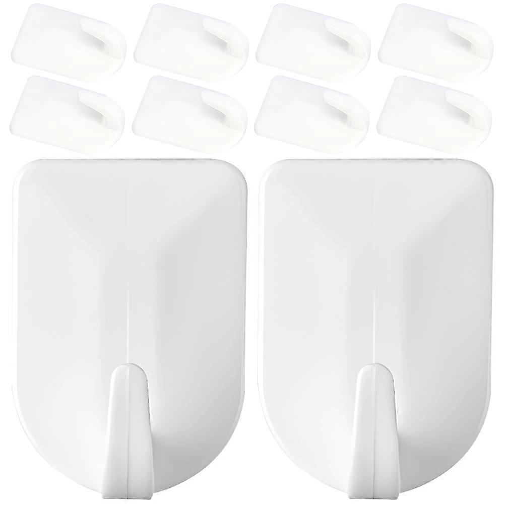 Wall Hangers Wall Hooks for Hanging 48Pcs ABS Adhesive Hooks