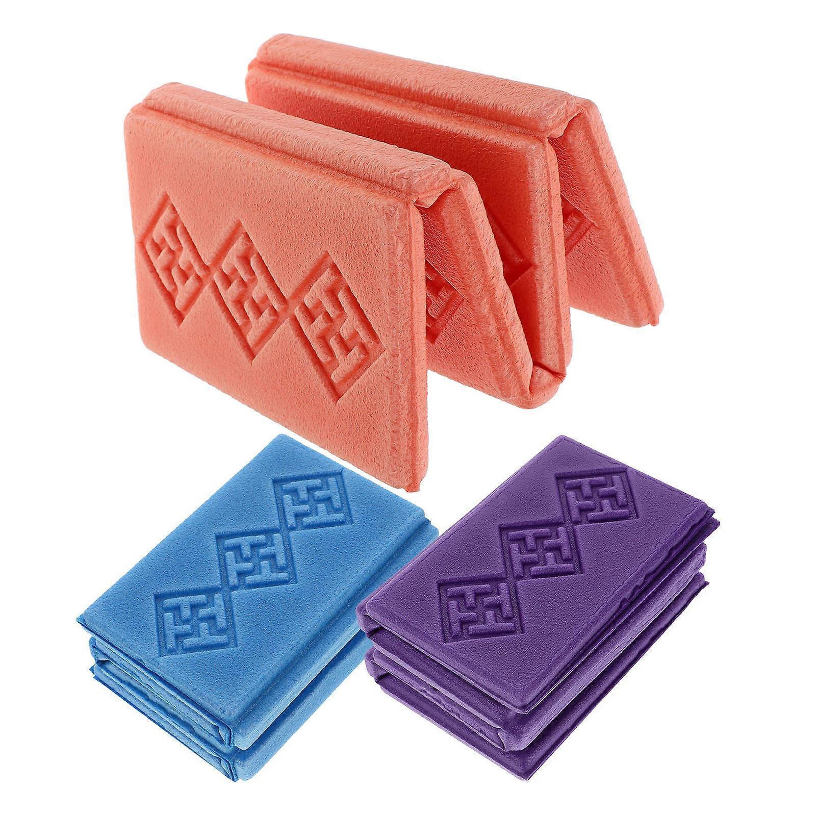 Waterproof Picnic Blanket Multi-Function Lawn Mat for Picnic 6Pcs