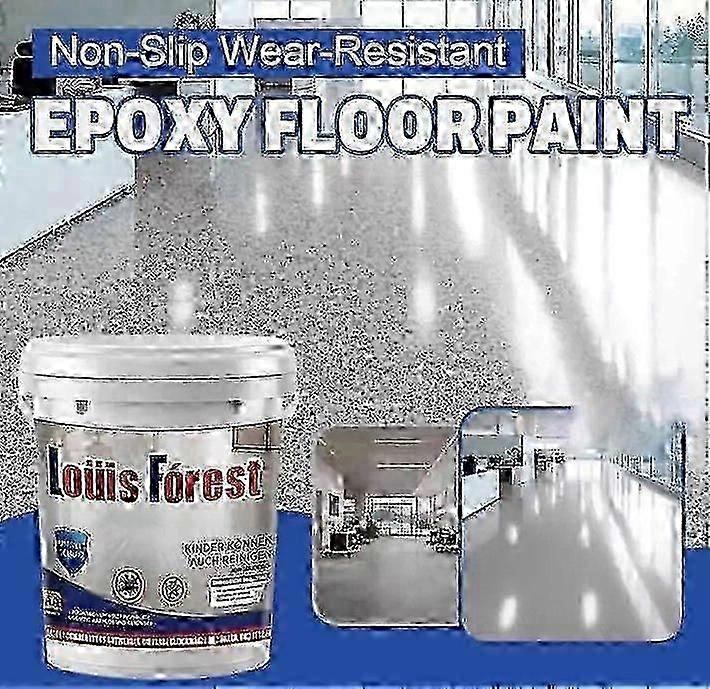 High-Gloss Marble Effect Epoxy Floor Coating,Louis-Forest Epoxy Floor Paint