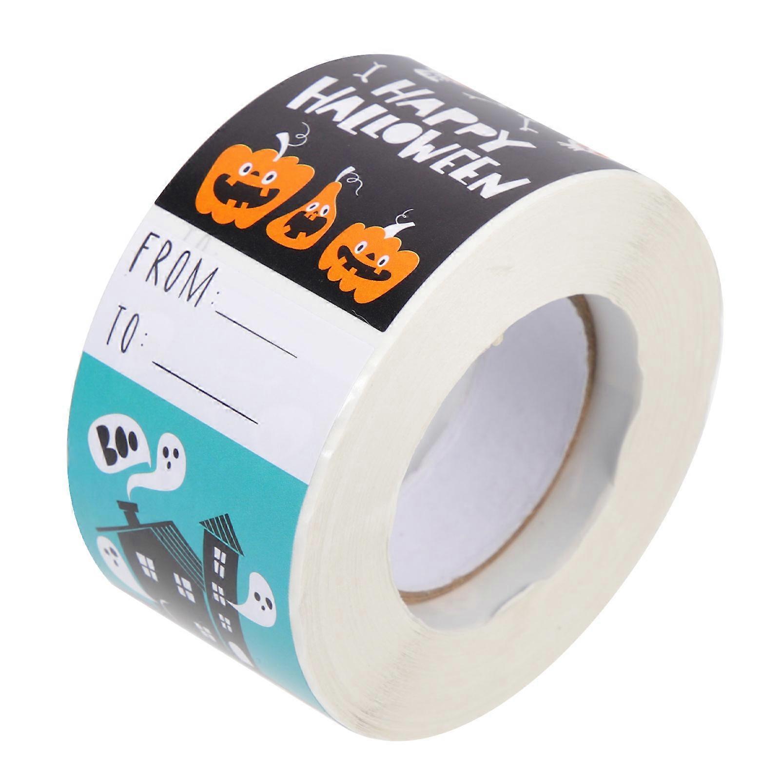 Halloween Stickers Sealing Labels for Decor 2 Rolls with
