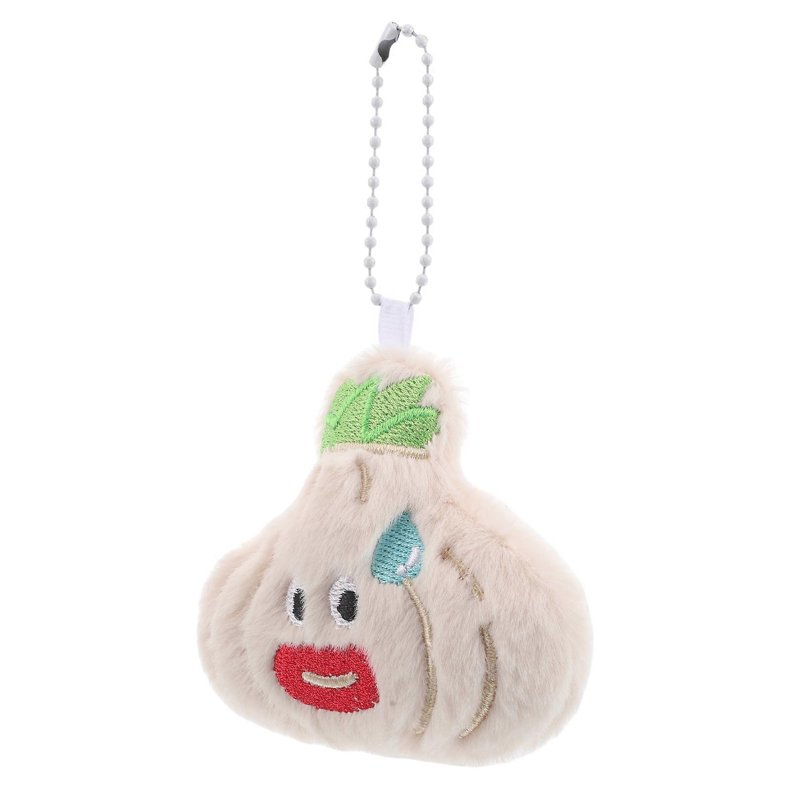 Cute Plush Keychain for Decoration Cartoon Style 3Pcs Accessory Set