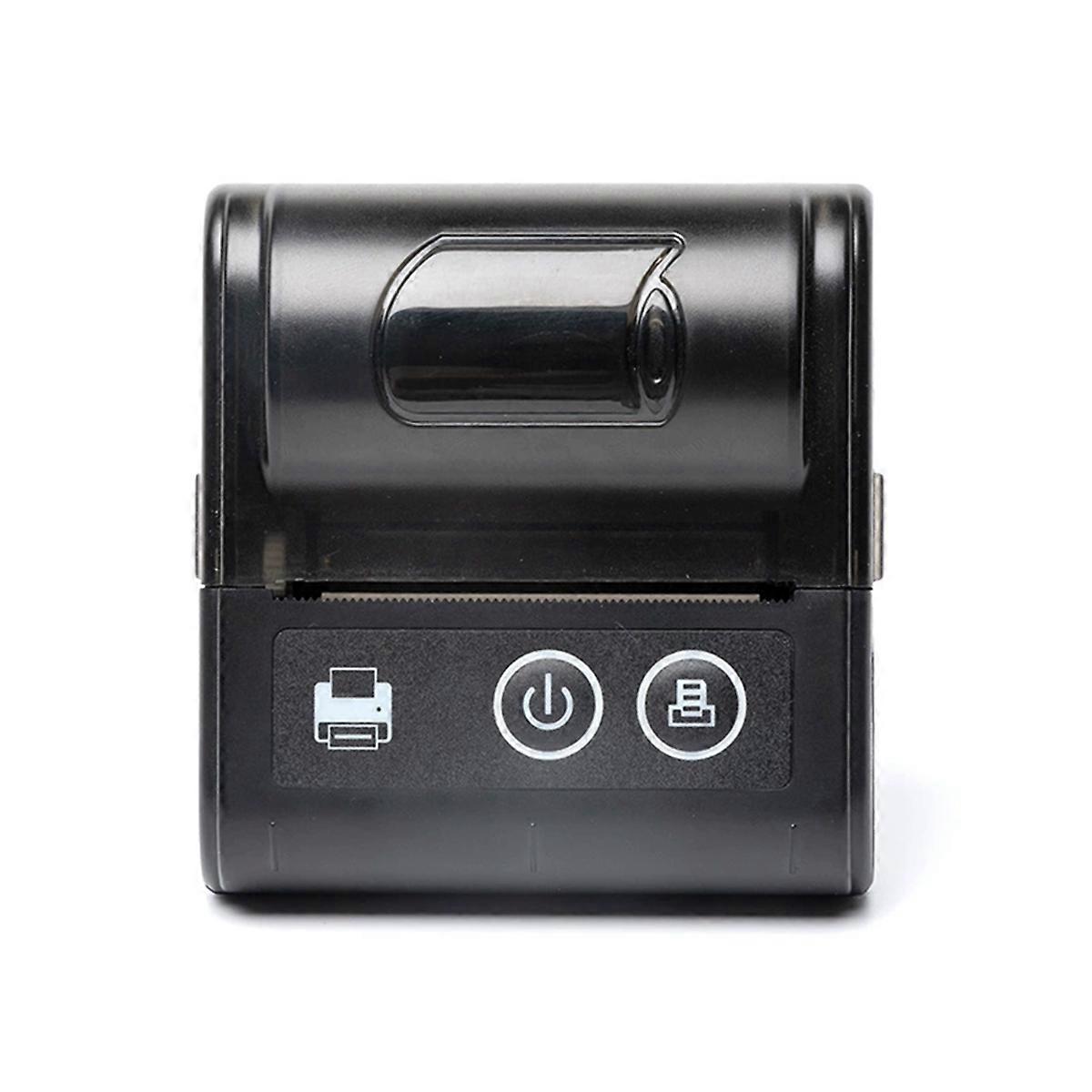 58MM Mini Thermal Printer Bluetooth Thermal Printer for Printer Computer-Mobile Connection for IOS for Android EU Plug