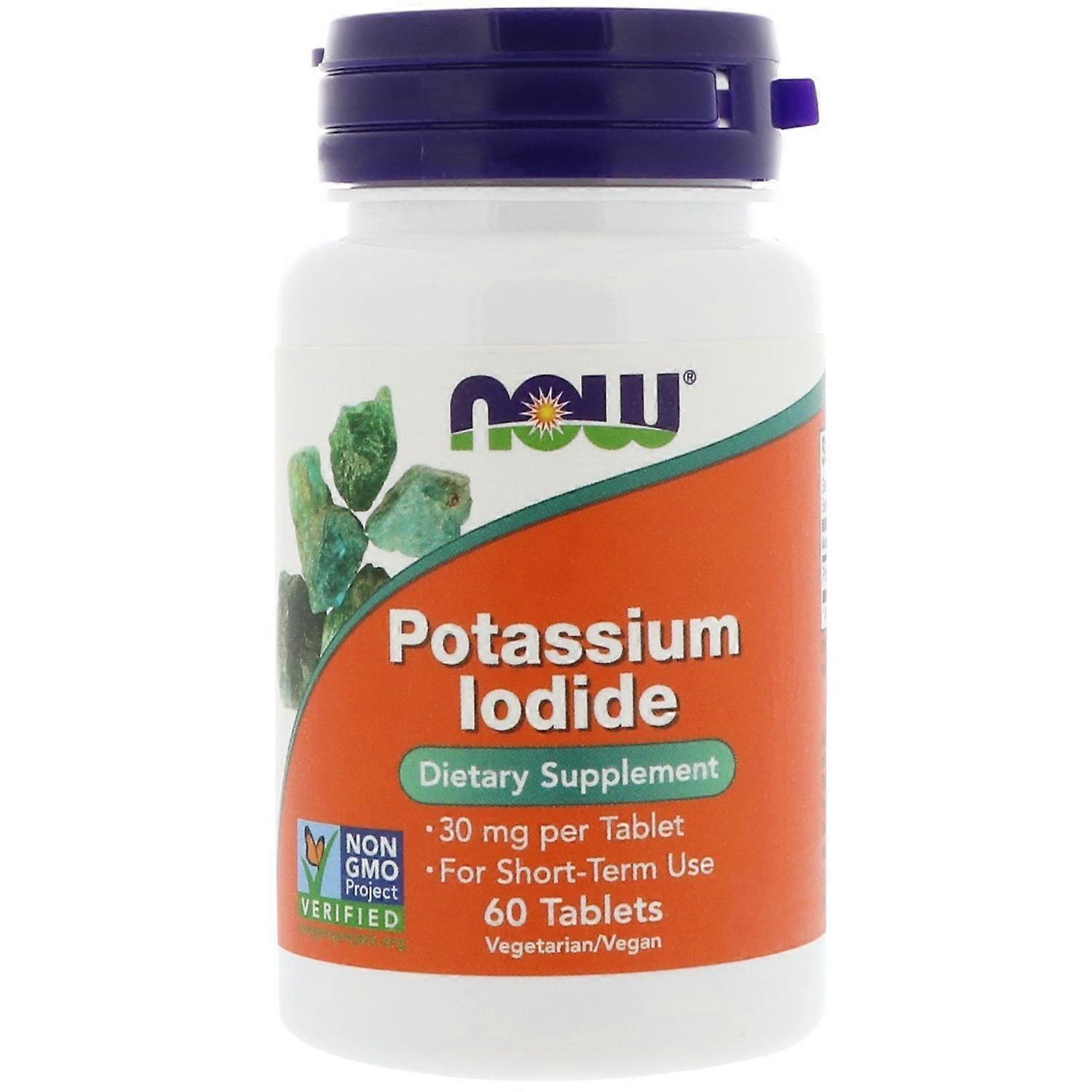 Maintenant aliments, iodure de potassium, 30 mg, 60 comprimés
