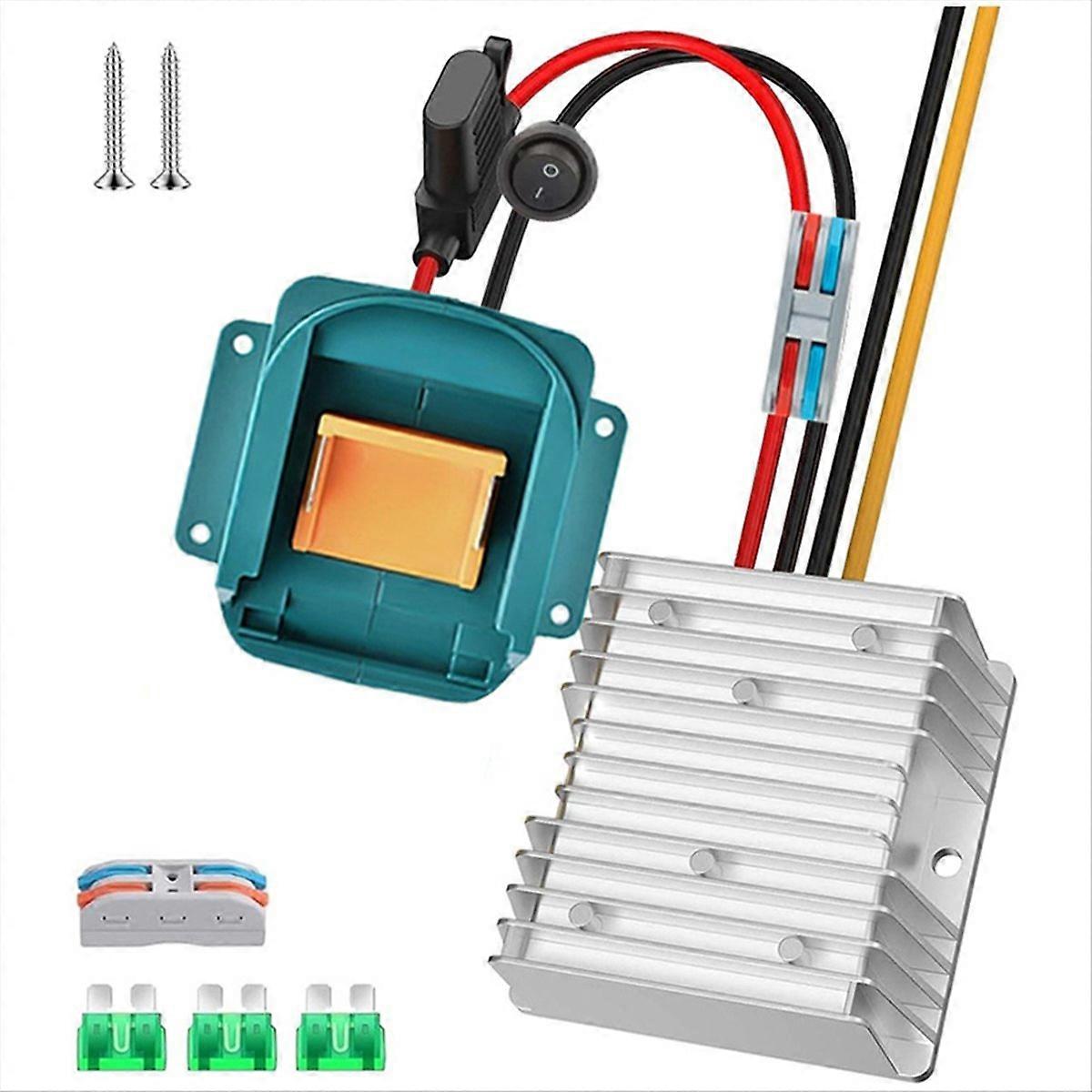 18V to 12V Step-Down Converter With Fuse