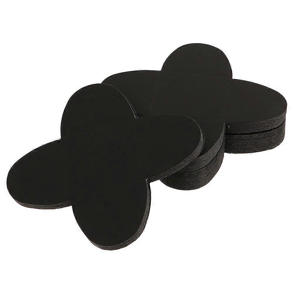 Truffle Chocolate Compartment Paper Trays for Storage 100Pcs Black