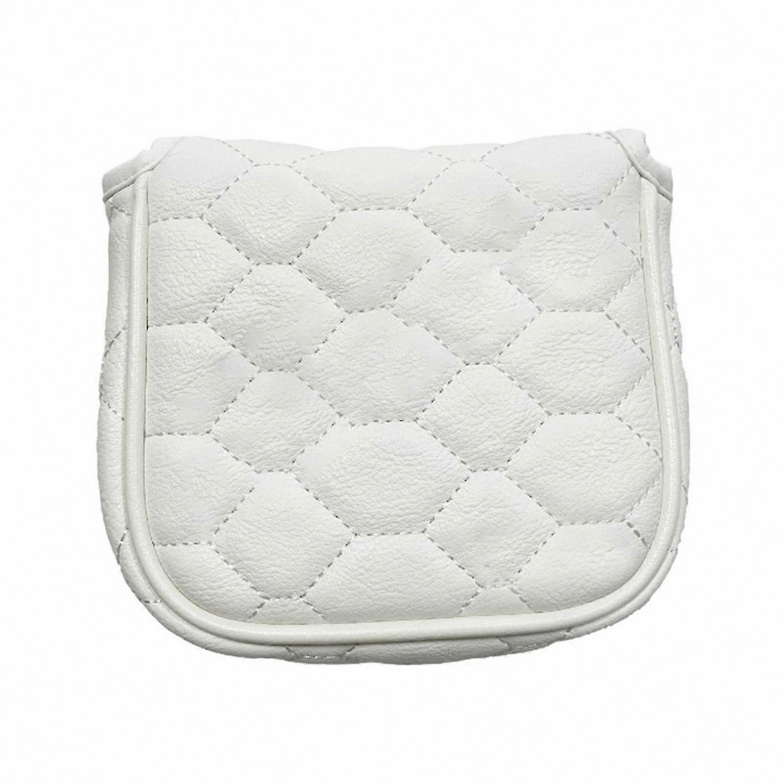 Magnetic Closure Square Putter Headcover for Golf Clubs - Compatible with Square Heel Shaft Designs