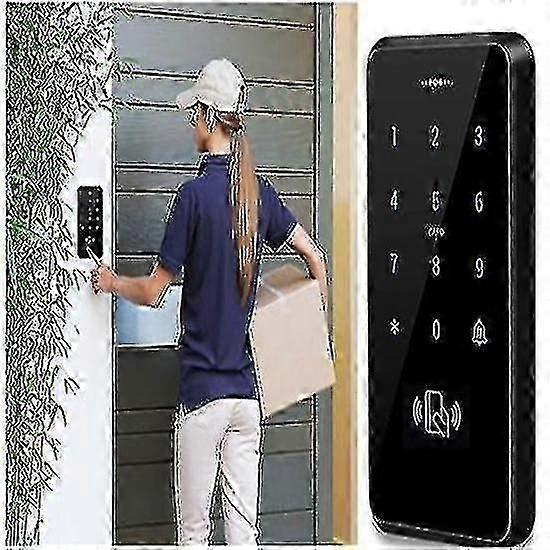 3000 Users Complete Set Waterproof Touch Panel Rfid Keypad 125khz Access Controller With Upgraded El