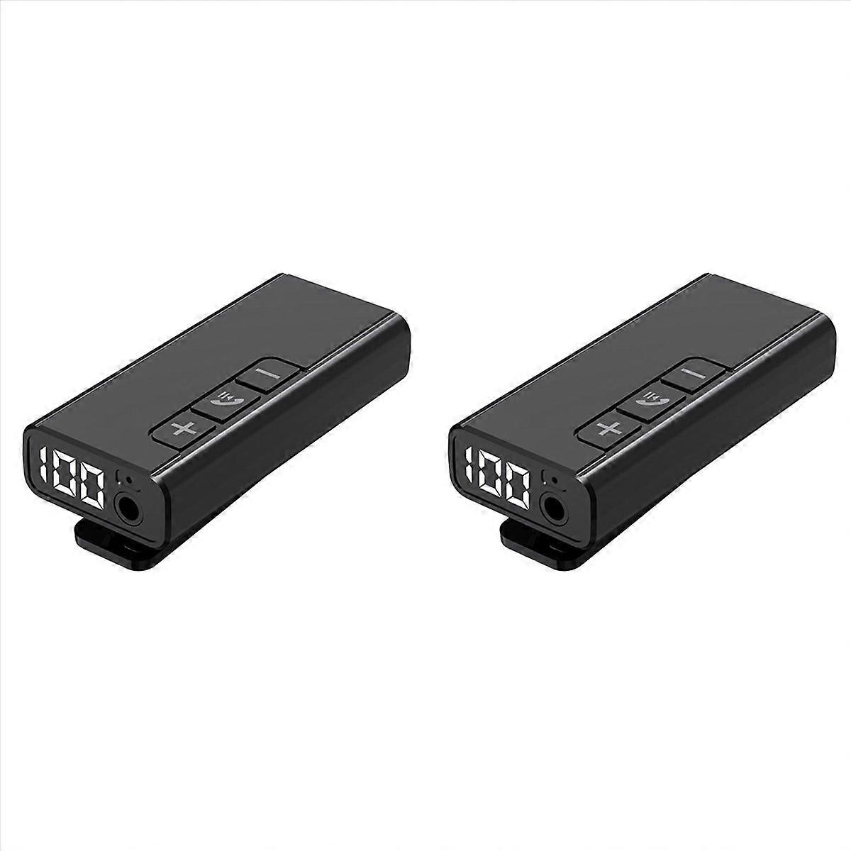 2X Bluetooth 5.1 Receiver Mini Wireless Audio Adapter Portable Bluetooth Stereo Output Audio Receive