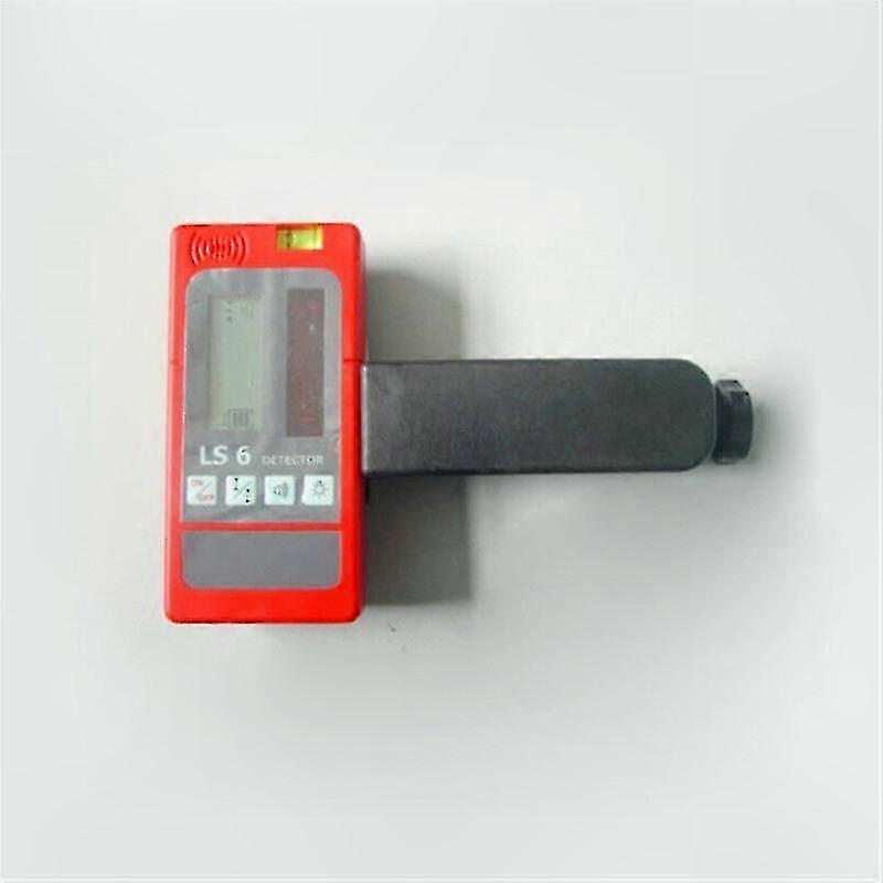 Red Beam Laser Detector with Mounting Bracket for Construction Alignment and Leveling