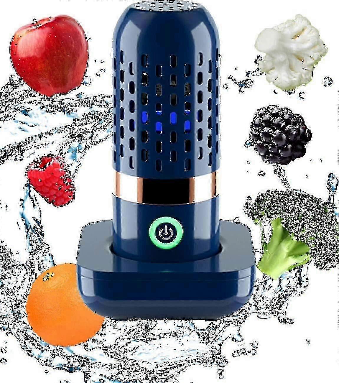 Fruit And Vegetable Cleaning Machine,portable Fruit And Vegetable Purifier Usb Wireless Fruit Cleaner Device