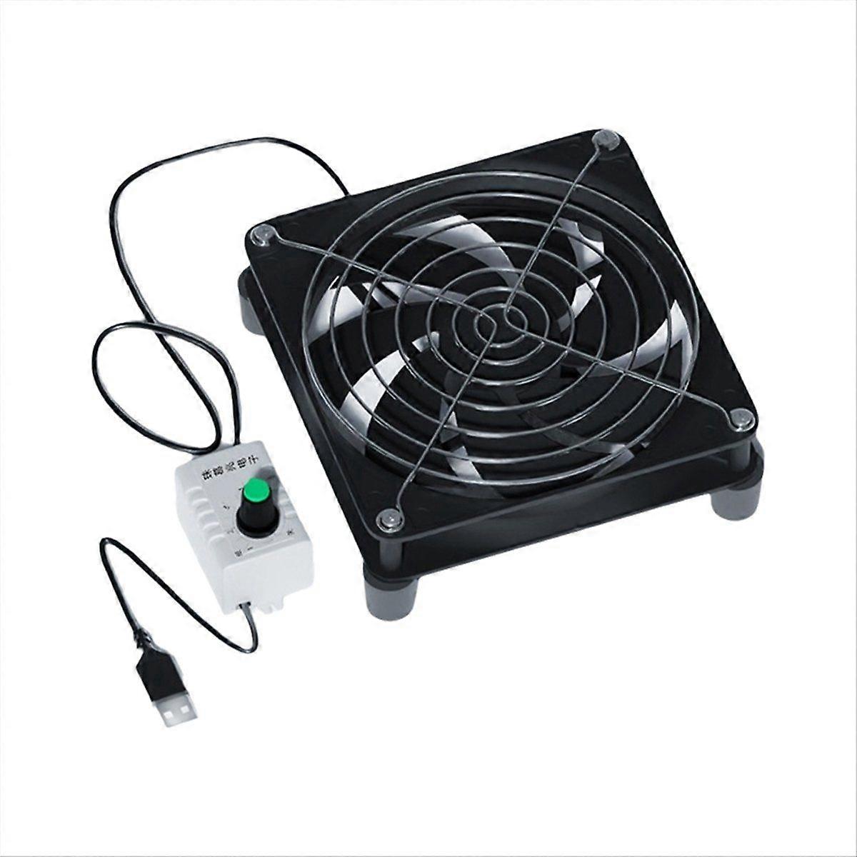 USB 5V Cooling Fan Strong Wind Power Fast Cooling for Router 1 Fan