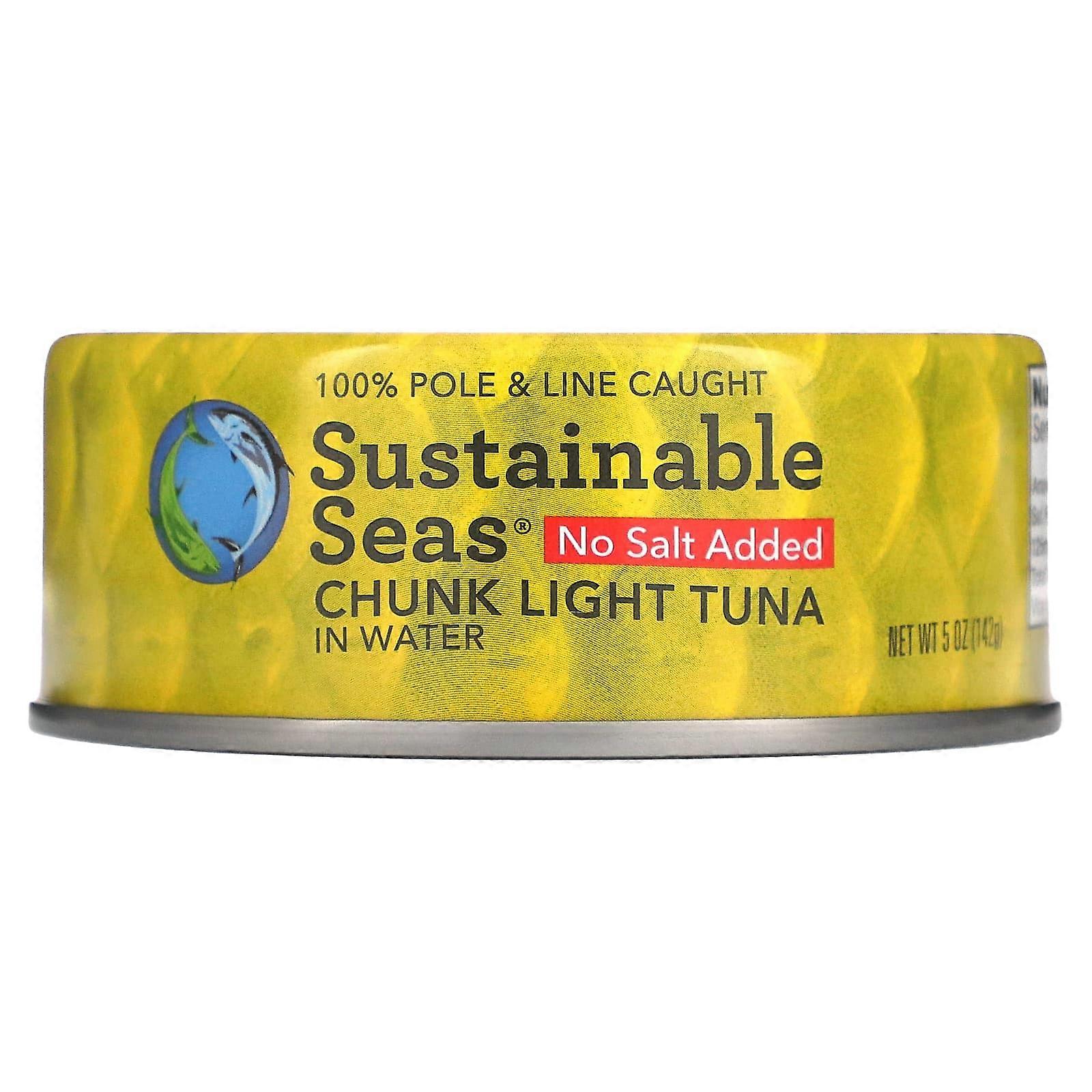 Chunk Light Tuna In Water, No Salt Added, 5 oz (142 g)
