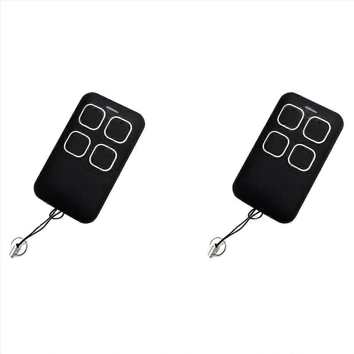 Garage Door Clone Remote Control 4 Keys Remote Control Black