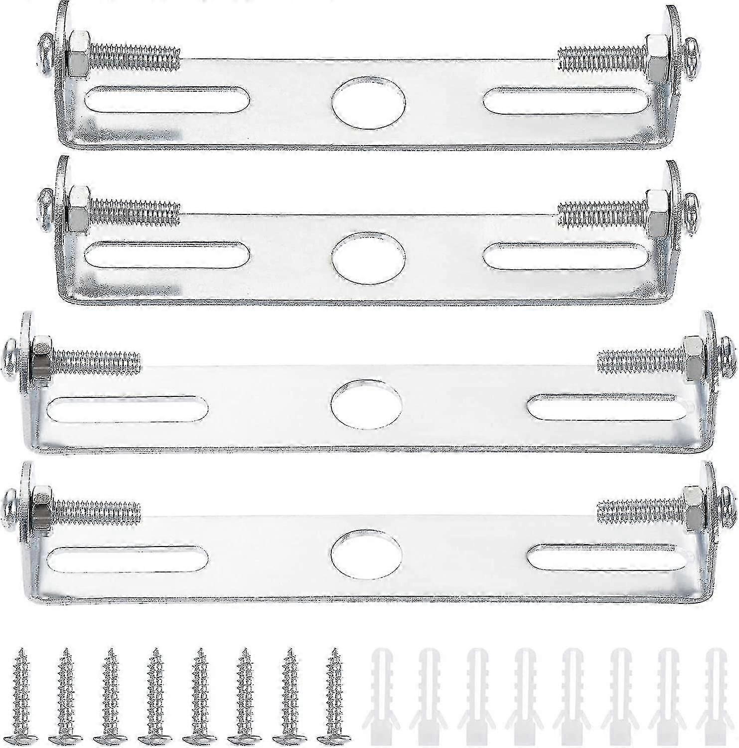 Pack Of 4 Ceiling Light Plate, 90mm 104mm Two Size Lighting Fixture Mounting Bracket T