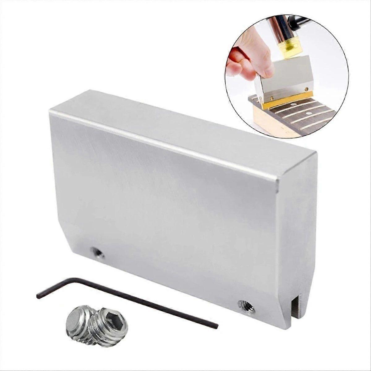 Guitar Fret Pressing Caul Pressing Tool Steel for Fingerboard Wire Replacement Musical Instruments