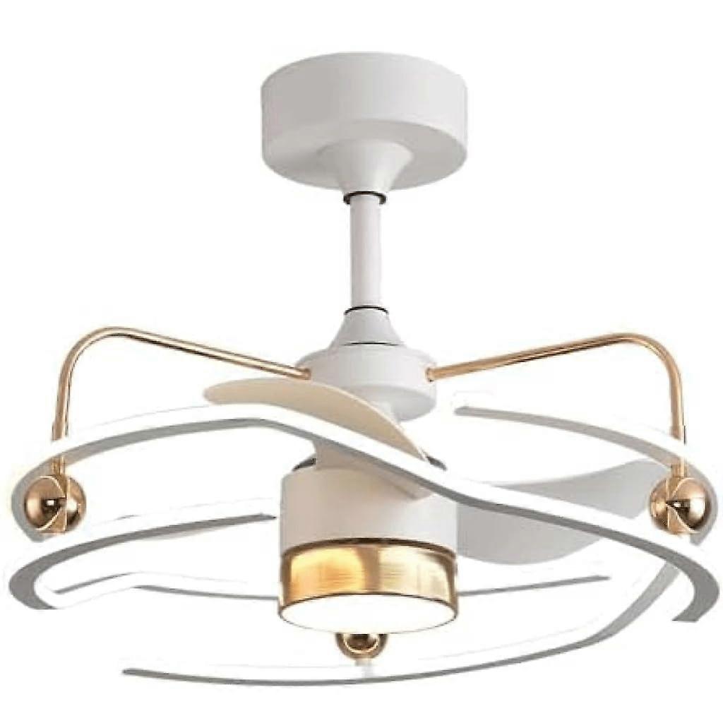 Bedroom Fan Light Variable Frequency Integrated Pendant Light For Bedroom Dining Room Living Room Study